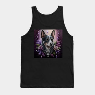 Australian Cattle Dog Enchanted Elegance Tank Top